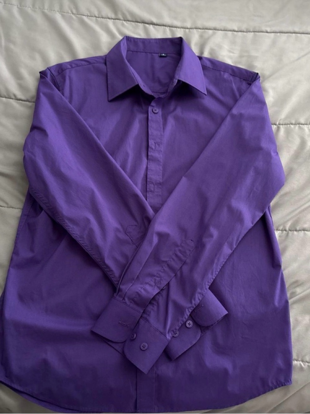 Men's Purple Dress Shirt